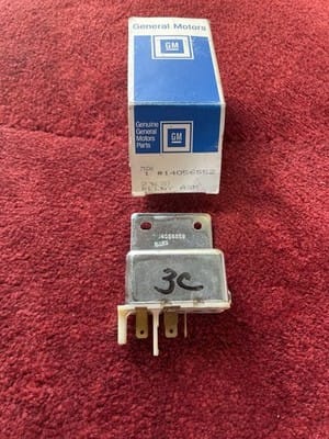 Relay Assembly Door Lock 1977-1991 GMC Chevy Pick Up Blazer Suburban GM 14056552 Relay Assembly Door Lock 1977-1991 GMC Chevy Pick Up Blazer Suburban GM 14056552