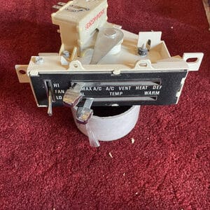NOS Mopar Heater Control with A/C 3502400 Charger Roadrunner Satellite