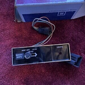 NOS GM 77 78 79 Chevrolet Caprice Impala Pulse Wiper Washer Switch # 377513