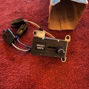 NOS GM Delay Pulse Windshield Wiper Switch 1977 1978 1979 Vega Monza 461239