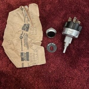 NOS 1972 - 1980 Dodge Truck Windshield Wiper Switch & Knob Mopar