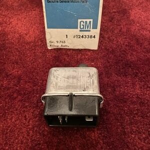 NOS GM 1974 1975 CHEVROLET CORVETTE START OVERRIDE RELAY GM 1243384 OLDSMOBILE
