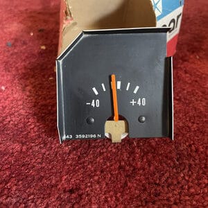 NOS MOPAR 72 73 74 75 76 A-Body Dart Duster Standard Dash Ampmeter Gauge