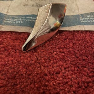 NOS GM Pontiac Bonneville Passenger Side Upper Corner Fender Trim 10009324