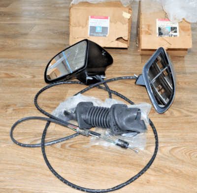 NOS GM 12340650 / GM 999103 Caprice 86-90 & Pontiac 88-89 RH-LH Mirror Package NOS GM 12340650 / GM 999103 Caprice 86-90 & Pontiac 88-89 RH-LH Mirror Package