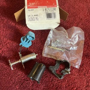 NOS Delco Quad Mixture Control Solenoid MCS 81-90 CCC Blue connection with seal