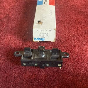 NOS Mopar Electric Seat Switch # 3747740 / Fits 1981-1989 Mopar