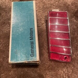 NOS GM 1979 Chevrolet Caprice Impala Side Marker Light GM 913734