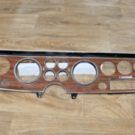 NOS GM 417142 Pontiac LeMans and Grand Prix 1973-1979 Wood Grain Dash Bezel AC