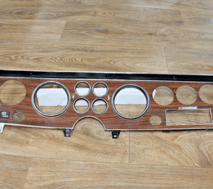 NOS GM 417142 Pontiac LeMans and Grand Prix 1973-1979 Wood Grain Dash Bezel AC