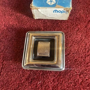 NOS MOPAR Convex Style Power Window Switch For 1977-1978 Charger Fury and Monaco