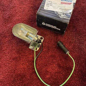 NOS DODGE MOPAR UNDERHOOD LAMP 56006730