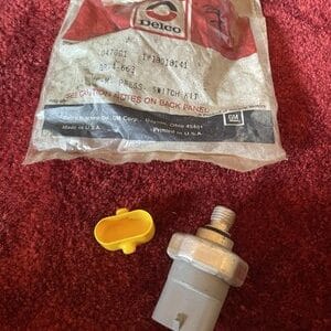 NOS GM DELCO Brake Master Cylinder Switch Kit 18018141