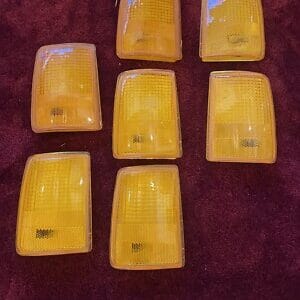 NEW 1986 Aftermarket Chevrolet Caprice Right Left Marker Turn Signal Amber Lens