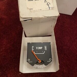 NOS 1961 1969 Dodge Truck Temperature Gauge 2234252 2507114 2230195 2906071