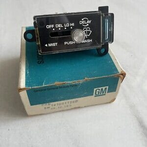 NOS GM D6319A AC-DELCO WIPER SWITCH WITH DELAY PONTIAC GRAND PRIX LEMANS