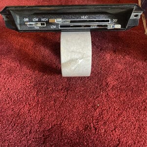 NOS MOPAR Dodge Truck Heat Controls Ramcharger 3635731