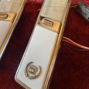1985-1993 Cadillac Fleetwood Rear Interior Courtesy Map Light Lamp Set