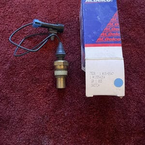 NOS Auxillary Fan Control Switch ACDelco 15-5547 Radiator Fan Relay 7.4L 454