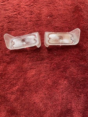 NOS 1963 1964 Pontiac Star Chief Tempest Catalina Bonneville Parking Lens Set NOS 1963 1964 Pontiac Star Chief Tempest Catalina Bonneville Parking Lens Set