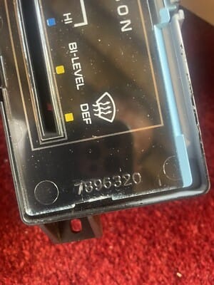 s-l400 NOS GM 77-84 Caprice Impala A/C HEATER CONTROL NEW LENS Temp Climate AC 78 79 80 - Image 6