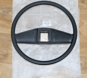 CEM STEERING WHEEL & CAP Gold horn cover CHEVY 1977-1988 GM Number# 17987491 NEW