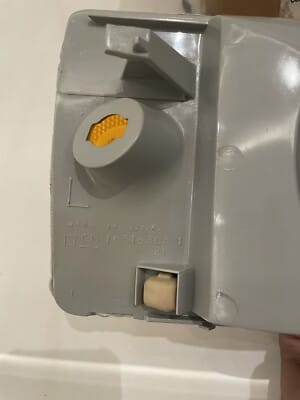 s-l400 NOS 1993 1996 CADILLAC FLEETWOOD LH DRIVER SIDE FRONT TURN SIGNAL CORNER LIGHT - Image 5