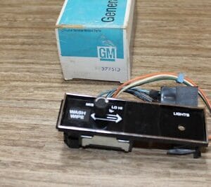 NOS GM 77 78 79 Chevrolet Impala Caprice Pulse Wiper Washer Switch GM 377513
